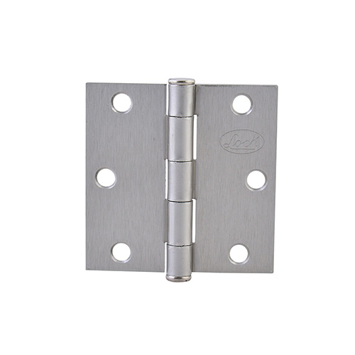 [LOC-LBC40NS] BISAGRA CUADRADA PERNO SUELTO DE ACERO NÍQUEL SATINADO 4" X 4"