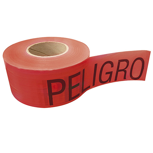 [SUR-137298] CINTA PARA BARRICADA "PELIGRO" ANCHO 3" DE 100 M