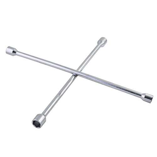 [SUR-7651N] LLAVE DE CRUZ CROMADA PARA AUTOMÓVIL Y CAMIONETAS PICK-UP, 14"