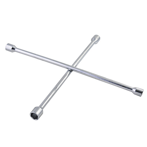 [SUR-7651C] LLAVE DE CRUZ CROMADA PARA AUTOMÓVIL Y CAMIONETAS PICK-UP, 18"