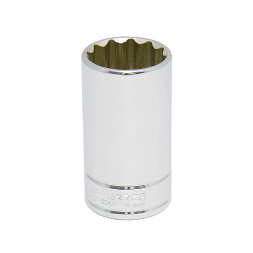 [URR-5340] DADO LARGO CUADRO DE 1/2", 12 PUNTAS, EN PULGADAS, 1-1/4"