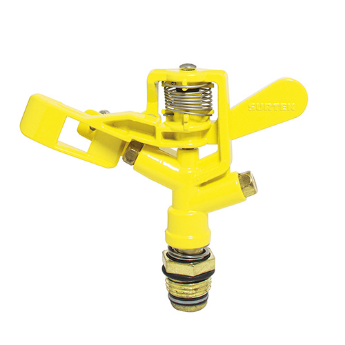[SUR-130320] ASPERSOR METÁLICO REGULABLE POR PULSACIÓN 3/4" GHT