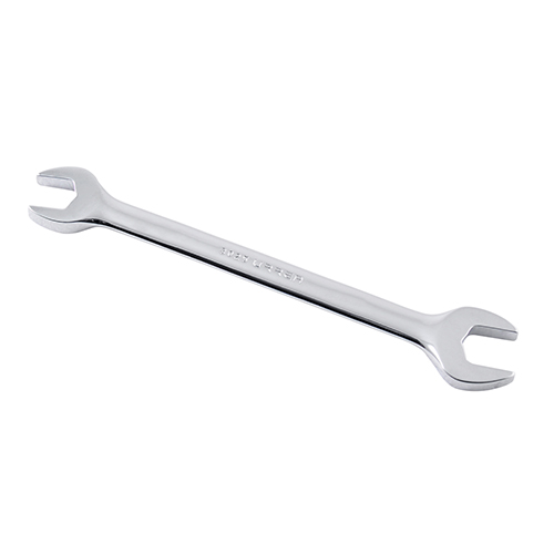 [URR-3021] LLAVE ESPAÑOLA PULIDO ESPEJO EN PULGADAS, 3/8" X 7/16"