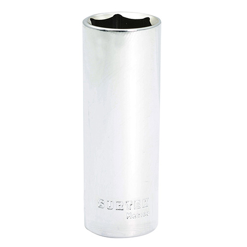 [SUR-F5828HL] DADO LARGO CUADRO DE 1/2", 6 PUNTAS, EN PULGADAS, 7/8"