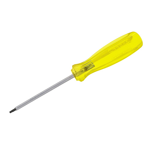 [URR-9320W] DESTORNILLADOR CON MANGO ÁMBAR, PUNTA TORX BARRA REDONDA T20 X 4"
