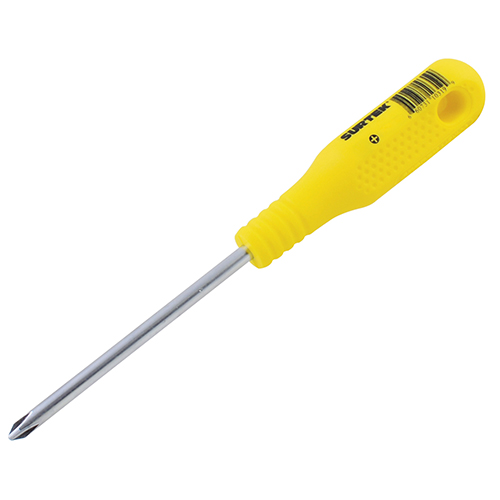 [SUR-D448] DESTORNILLADOR CON MANGO AMARILLO, PUNTA PHILLIPS BARRA REDONDA #2 X 8"
