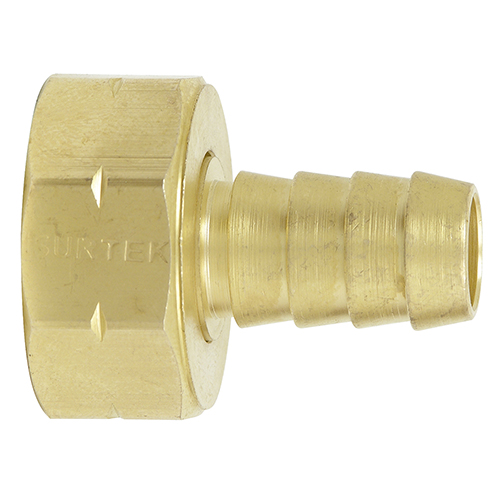 [SUR-130371] CONECTOR PARA MANGUERA DE RIEGO DE LATÓN, 1/2" MACHO