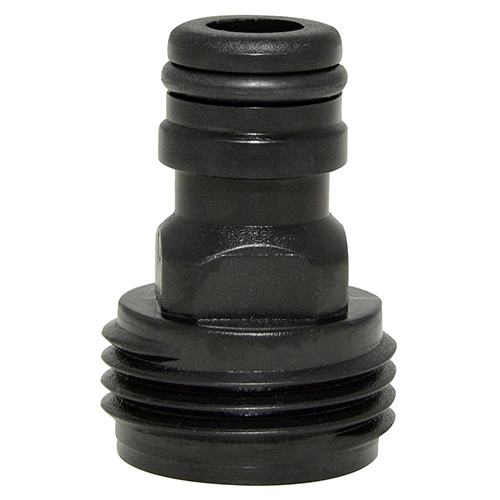 [SUR-130384] CONECTOR PARA MANGUERA DE RIEGO CON SISTEMA CLIC 3/4" MACHO