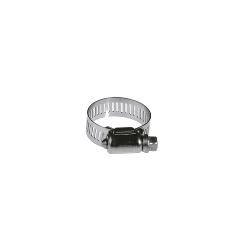 [SUR-137701] ABRAZADERA MINI SIN FIN DE ACERO INOXIDABLE DE 1/2" A 3/4"