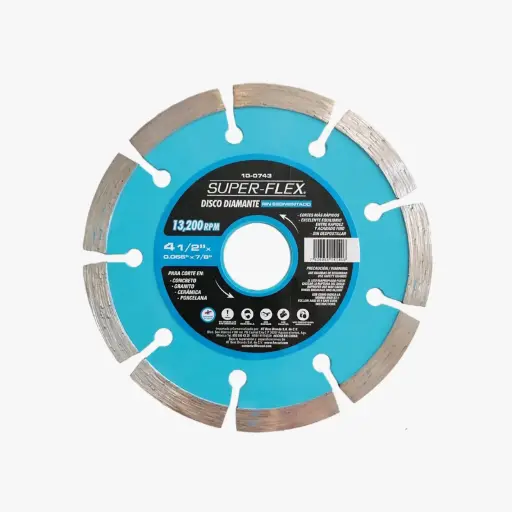 [HEC-100743] DISCO DIAMANTE SUPERFLEX SEGMENTADO 4.5"