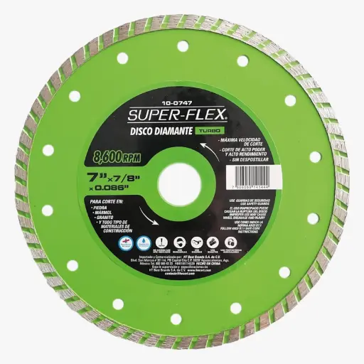 [HEC-100747] DISCO DIAMANTE SUPERFLEX TURBO 7"