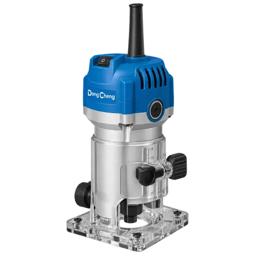 [DCH-DMP046] ROUTER 1/4 PULG. 550W. BASE DE ACRÍLICO TRANSPARENTE.