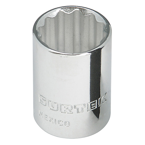 [SUR-F5130] DADO EN PULGADAS CUADRO DE 3/8 12 PUNTAS 15/16 (PAQ. 6 PZAS.)