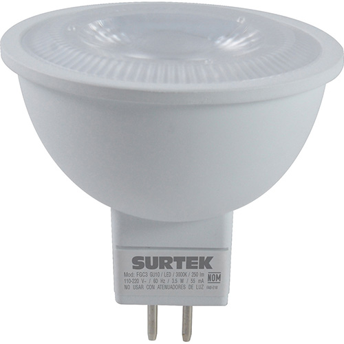 [SUR-FMC3] FOCO LED MR16 LUZ CALIDA 3.5W