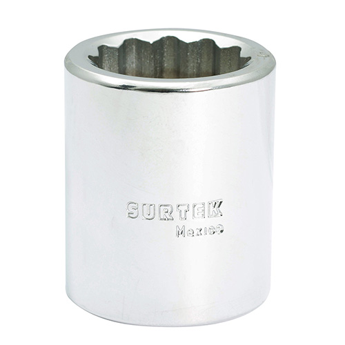 [SUR-F5928] DADO CORTO DE 3/4 STANDARD C/12 PUNTAS DE 7/8