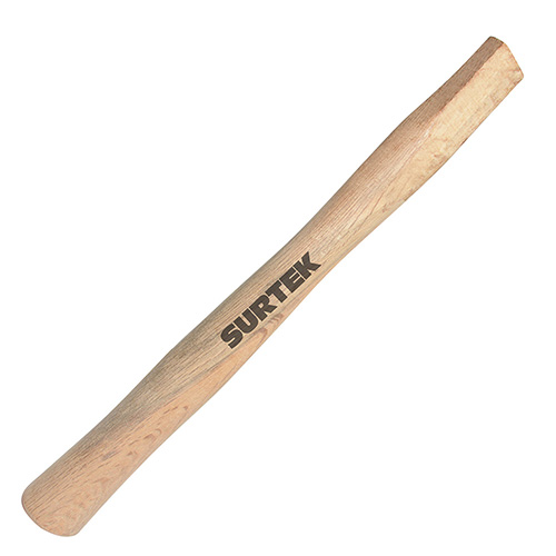 [SUR-CAB5] CABO DE MADERA DE ENCINO C/CUÑA DE ACERO P/MARTILLO DE UÑA DE 16oz