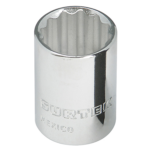 [SUR-F5122] DADO CORTO EN TARJETA DE 3/8 STD C/12 PUNTAS DE 11/16