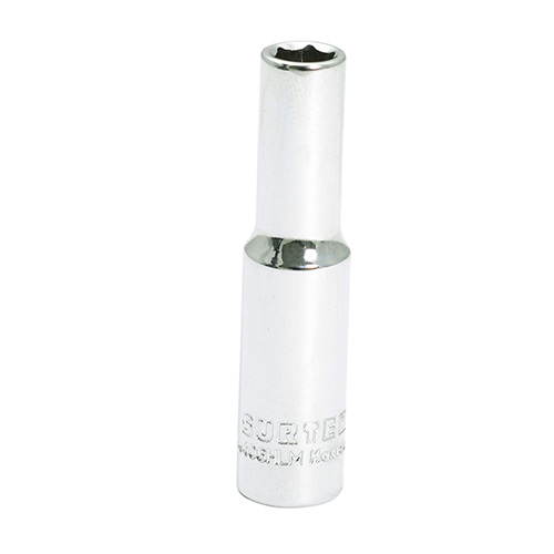 [SUR-F4406HLM] DADO LARGO EN TARJETA DE 1/4 METRICO C/6 PUNTAS DE 6mm