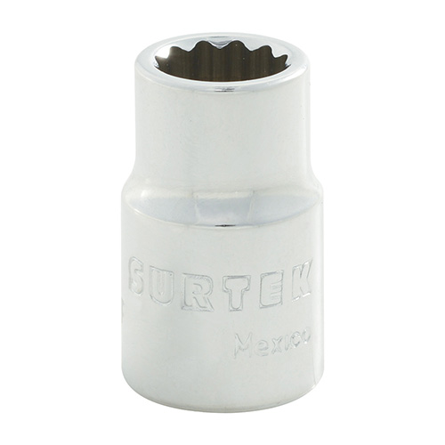 [SUR-F5114] DADO CORTO EN TARJETA DE 3/8 STD C/12 PUNTAS DE 7/16