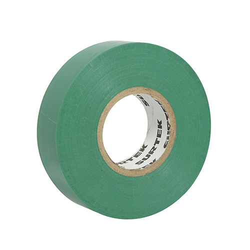 [SUR-138004] CINTA DE AISLAR VERDE 3/4 X 18 MT (PAQ. 6 PZAS.)