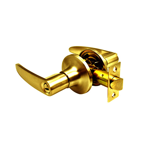 [GEO-115NL5CPINTL] CERRADURA TIPO MANIJA NEWPORT P/BAÑO LATON ANTIGUO (BLISTER) GEO-115NLUS5CP