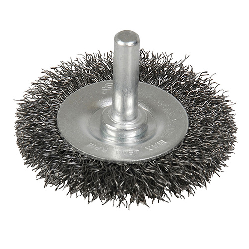[FOY-C327] CARDA COPA ONDULADA ALAMBRE DELGADO 2" X 0.17 CON ZANCO 1/4"