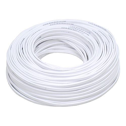 [SUR-136953] CABLE ELECTRICO POT CCA 2 X 14, 100 M COLOR BLANCO