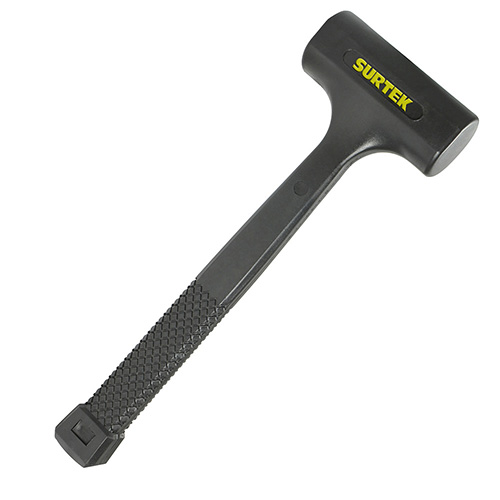 [SUR-616DB] MAZO DE GOLPE SECO DE UNA SOLA PIEZA CON MANGO ANTIDERRAPANTE DE 12", 16 OZ