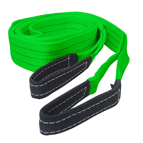 [SUR-ESC210] ESLINGA DE POLIESTER PLANA TIPO OJO-OJO 2" X 10 M