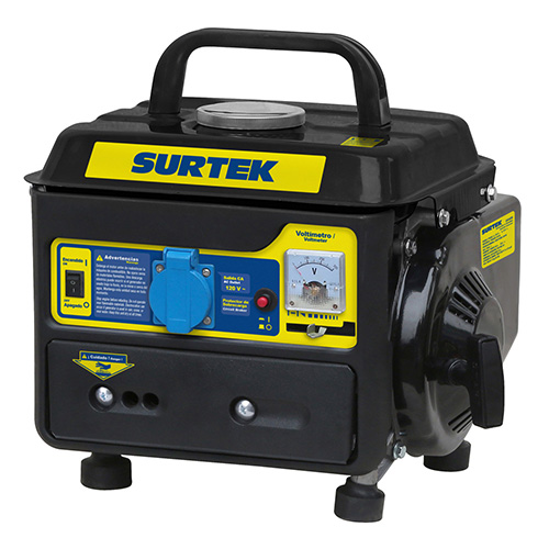 [SUR-GG408] GENERADOR A GASOLINA 800 W, 63 CC, VOLTAJE DE SALIDA 120 V