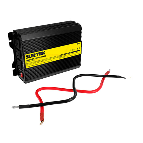 [SUR-IC61500] INVERSOR DE CORRIENTE 12 V DC - 120 V AC, 1500 W