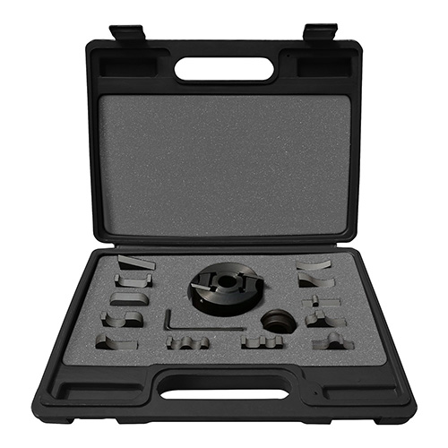 [SUR-JCTR13] JUEGO DE CABEZA Y CORTADORES PARA TROMPO DE MADERA, 14 PIEZAS