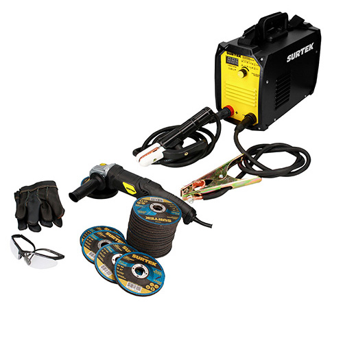 [SUR-JSE24] JUEGO DE SOLDADORA Y ESMERILADORA CON ACCESORIOS, 24 PIEZAS