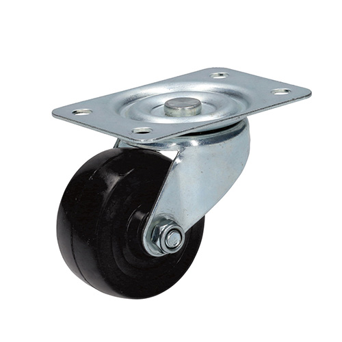 [SUR-RH10G] RODAJA DE HULE GIRATORIA 4"