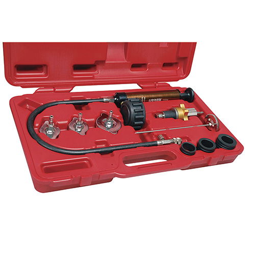 [URR-2370A] JUEGO PARA DETECCION DE FUGAS EN RADIADOR, 6 PIEZAS