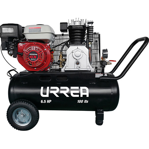 [URR-COMP9100A] COMPRESOR DE AIRE ELECTRICO A GASOLINA 100 LT 6.5 HP