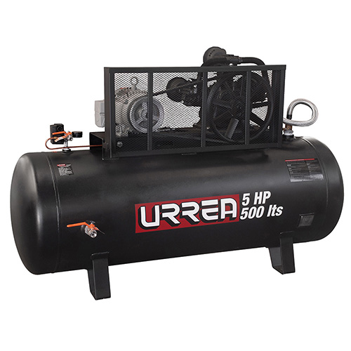 [URR-COMP9505] COMPRESOR DE AIRE ELECTRICO DE BANDA 500 LT 5 HP 220 V / 440 V