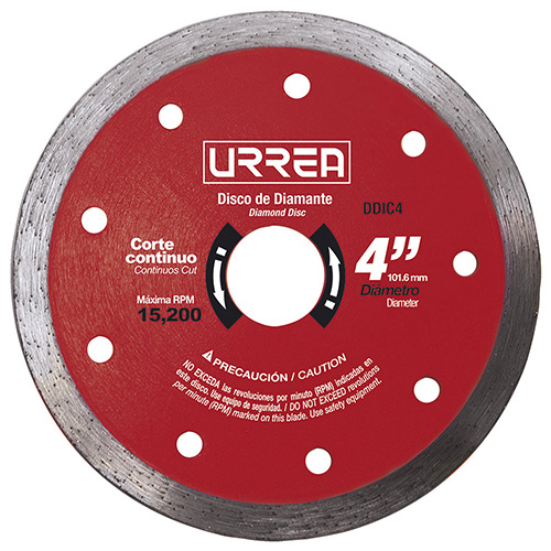 [URR-DDIC7] DISCO DE DIAMANTE CONTINUO, 7"
