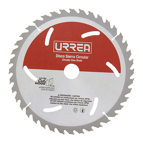 [URR-DSM840] DISCO PARA SIERRA CIRCULAR PARA MADERA 40 DIENTES, 8-1/4"